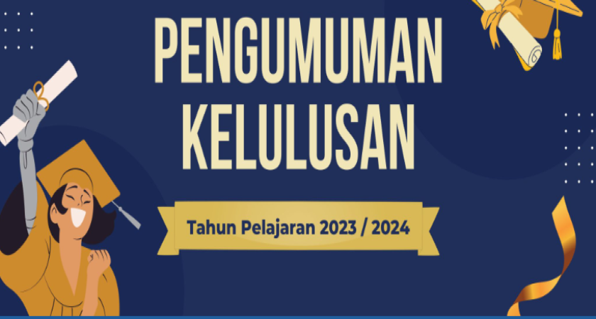 PENGUMUMAN KELULUSAN PESERTA DIDIK TAHUN PELAJARAN 2023/2024